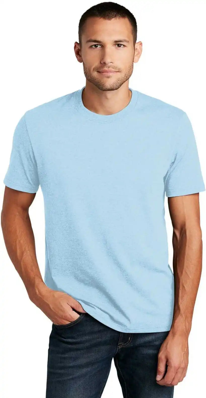 District Dt8000 Re Tee Crystal Blue