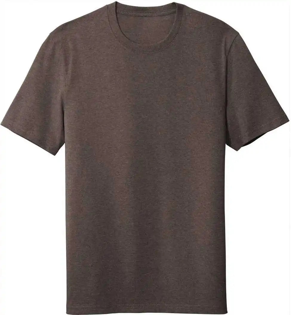 District Dt8000 Re Tee Deep Brown Heather
