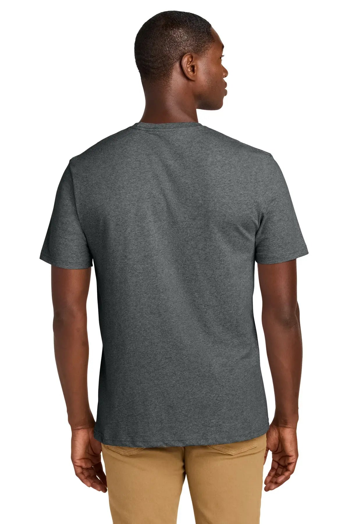 District Dt8000 Re-tee - Deep Gray Heather