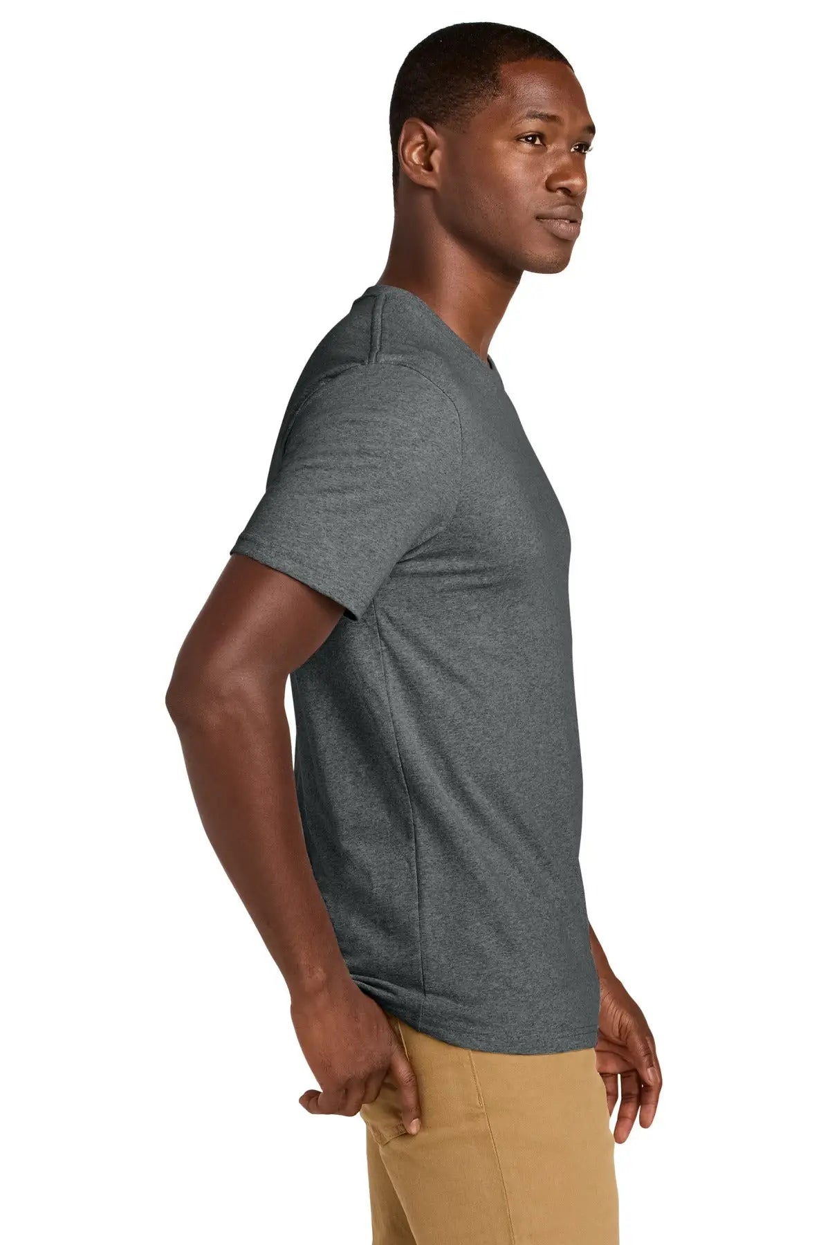 District Dt8000 Re-tee - Deep Gray Heather
