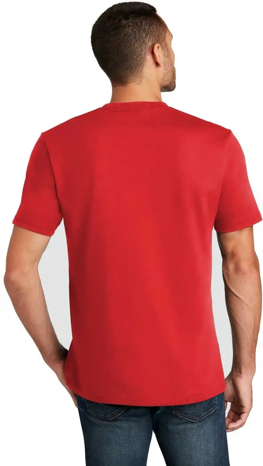 District Dt8000 Re Tee Ruby Red