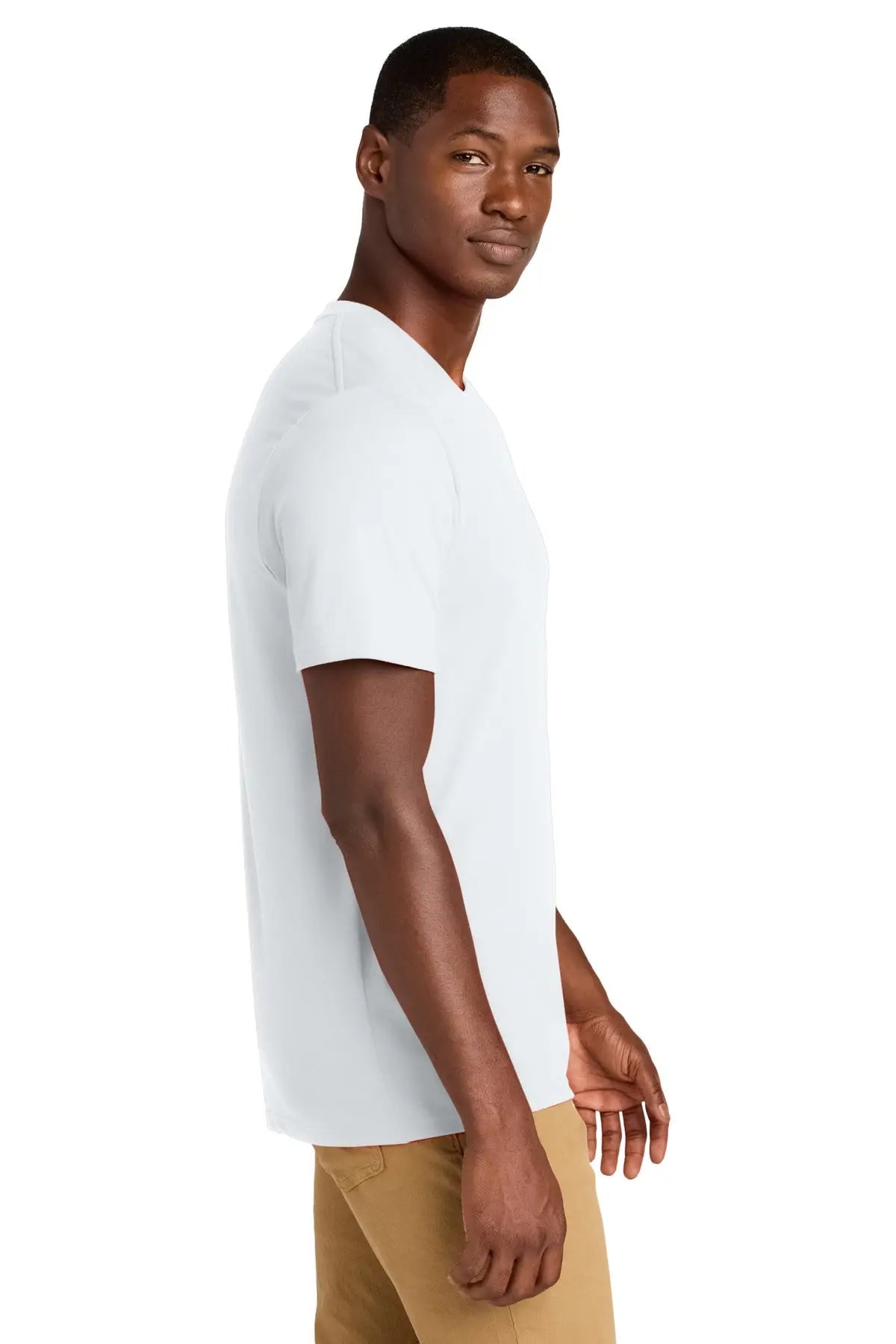 District Dt8000 Re-tee - White
