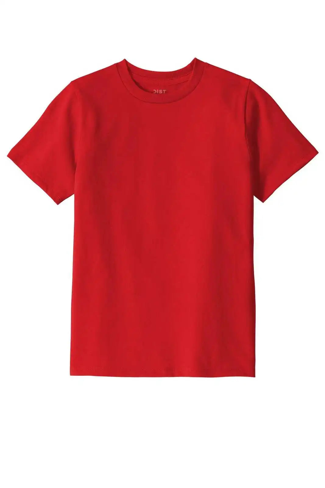 District Dt8000y Youth Re-tee - Ruby Red