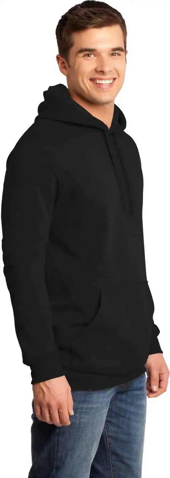 District Dt810 the Concert Fleece Hoodie Black
