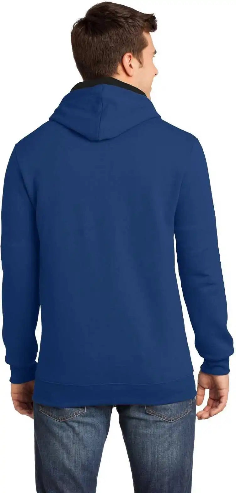 District Dt810 the Concert Fleece Hoodie - Deep Royal