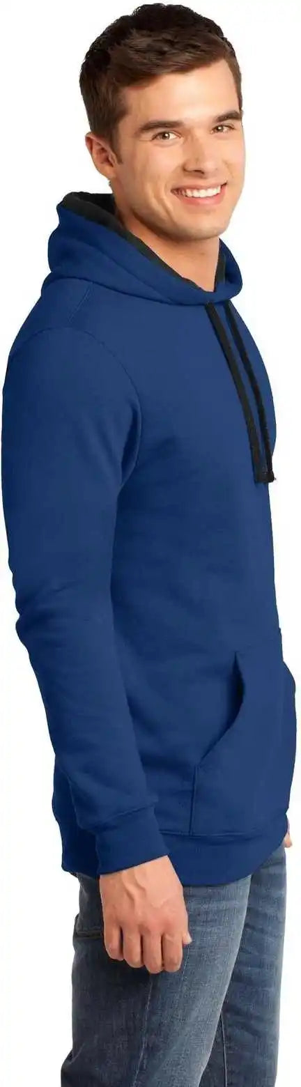 District Dt810 the Concert Fleece Hoodie Deep Royal