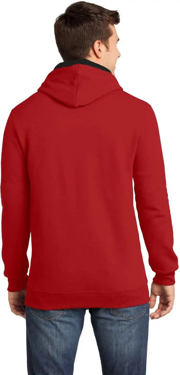 District Dt810 the Concert Fleece Hoodie - New Red