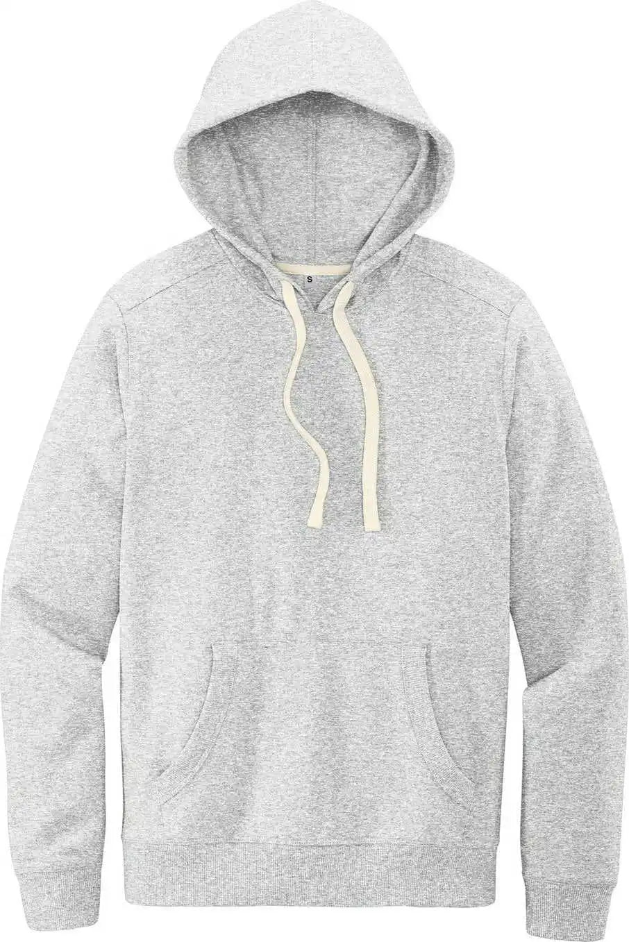 District Dt8100 Re Fleece Hoodie Ash