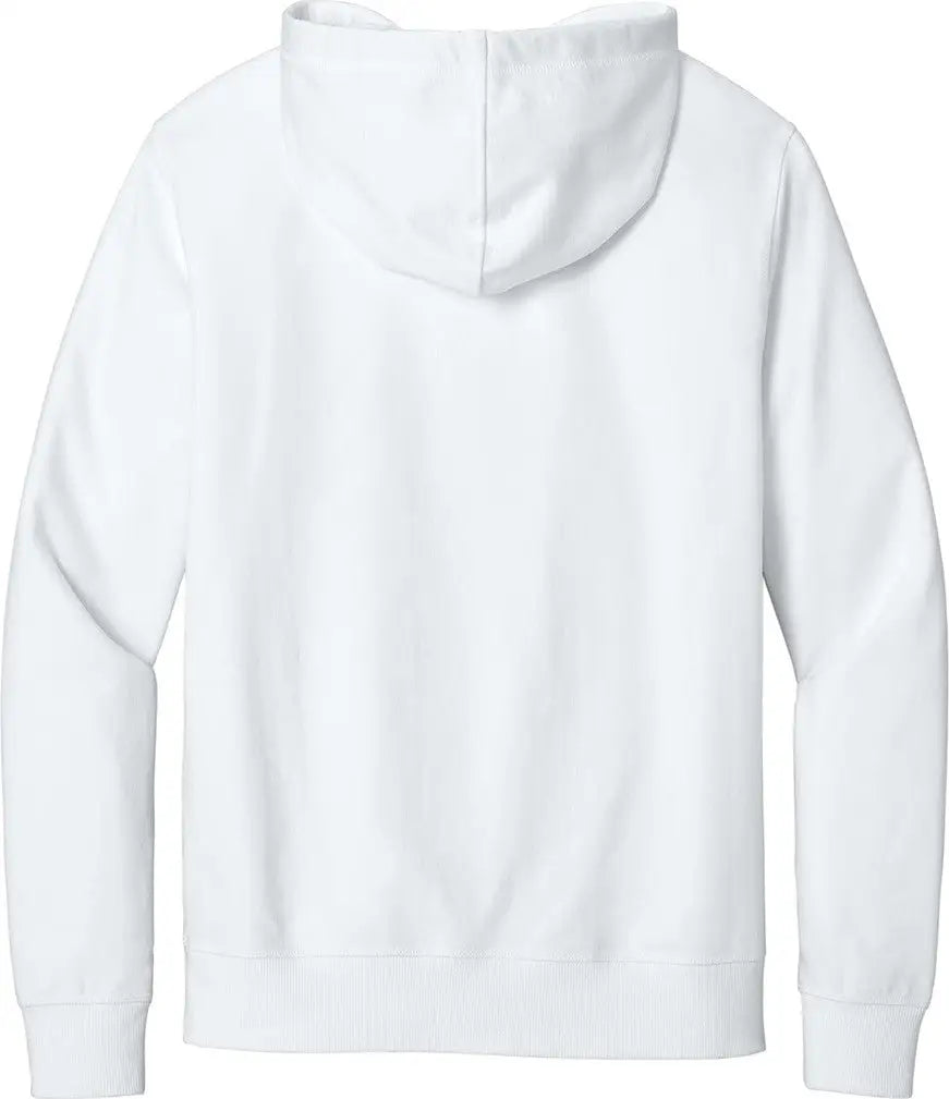 District Dt8100 Re-fleece Hoodie - White
