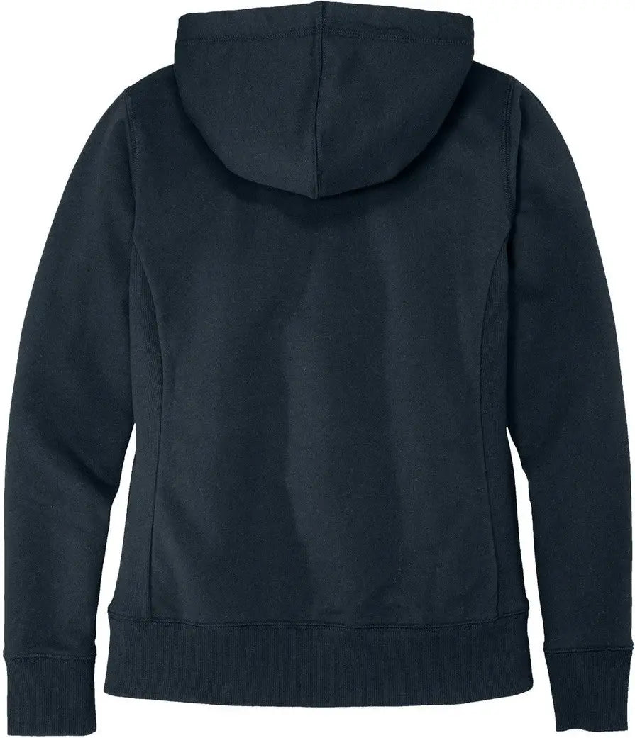 District Dt8103 Women’s Re-fleece Full-zip Hoodie - True Navy