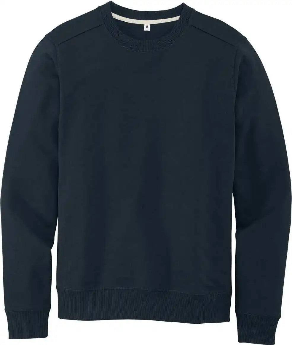 District Dt8104 Re-fleece Crew - True Navy