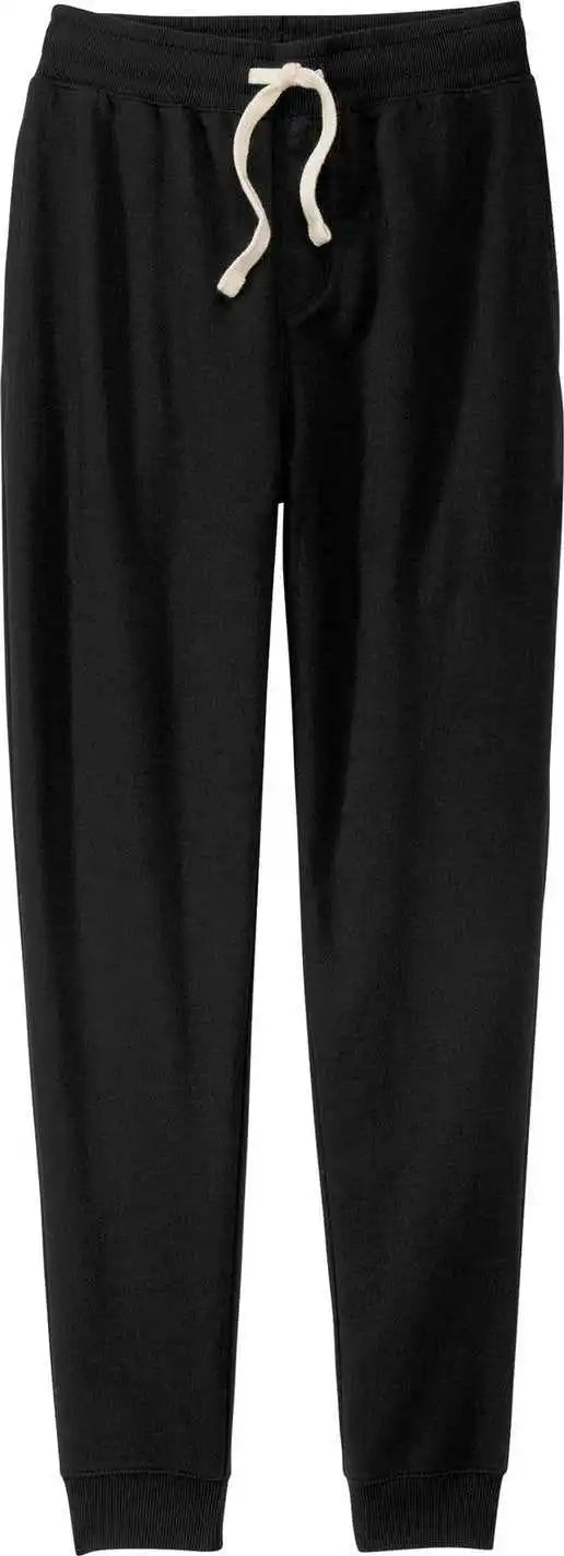 District Dt8107 Re-fleece Jogger - Black