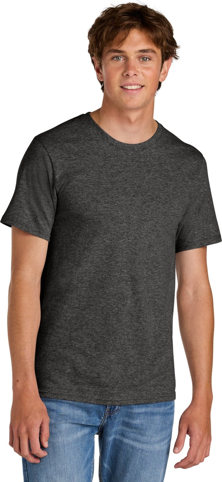 DkHtGry Port & Co Easy Cotton Tee PC43