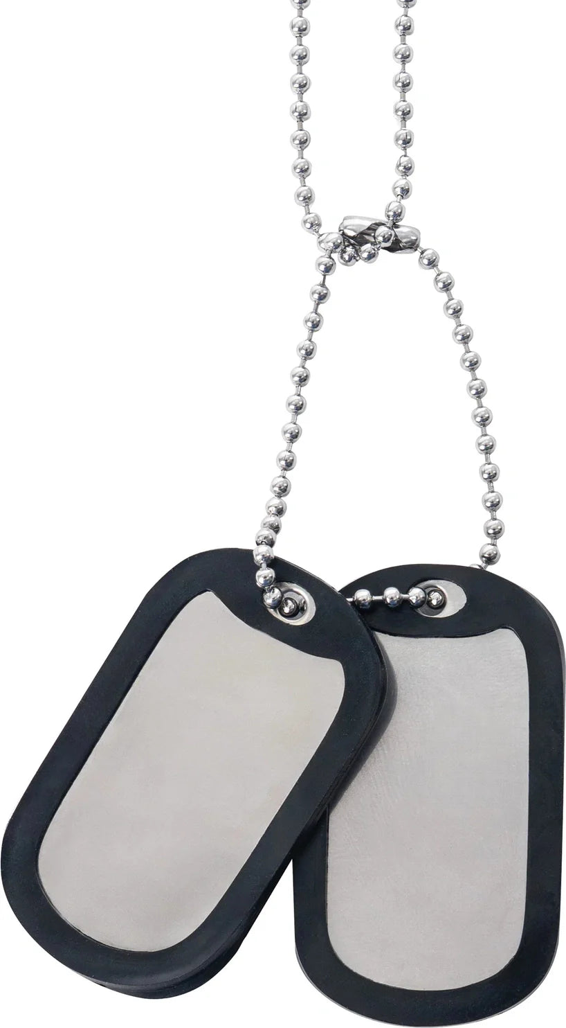 Dog Tag Silencers - Black