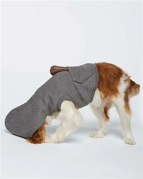 Doggie Skins 3926 3-end Fleece Hoodie - Granite Heather
