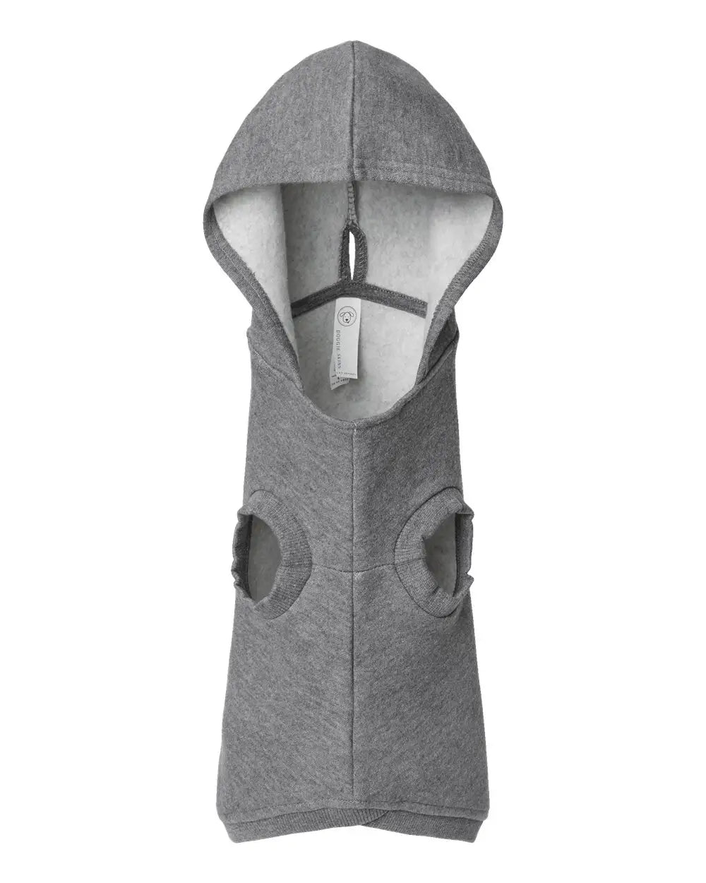 Doggie Skins 3926 3-end Fleece Hoodie - Granite Heather - Xs