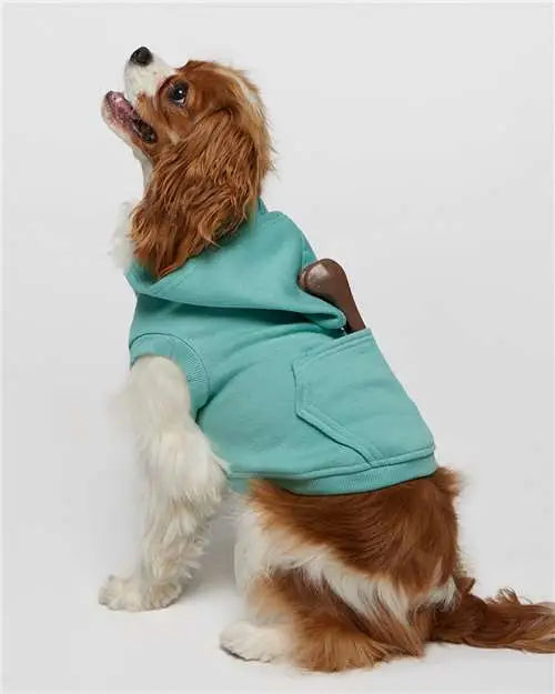 Doggie Skins 3926 3-end Fleece Hoodie - Saltwater