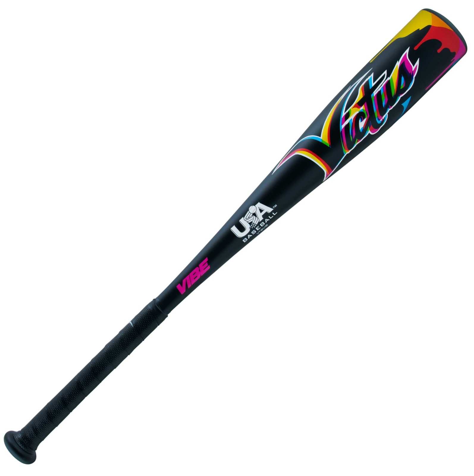 Victus 2024 Vibe -11 USA Approved T-Ball Bat - Black Pink - HIT a Double - 1