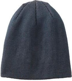 Dre Bl Ny/I Gy Port Authority Rib Knit Slouch Beanie. C935