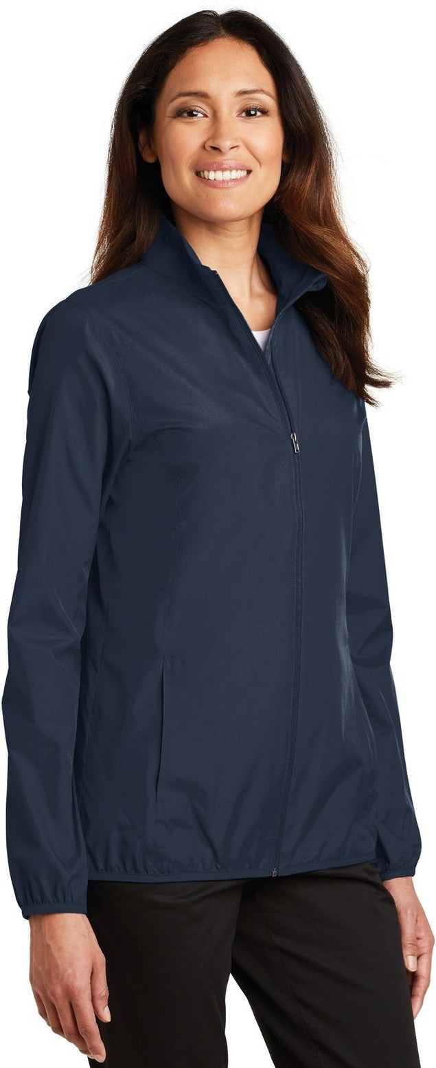 Dress Blue Nvy Port Authority Women's Zephyr Full-Zip Jacket. L344