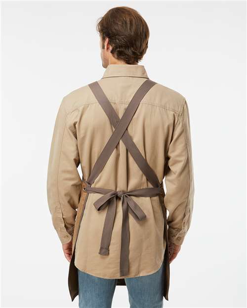 Dri Duck 1500d Workman’s Apron - 1500 - Field Khaki Tobacco