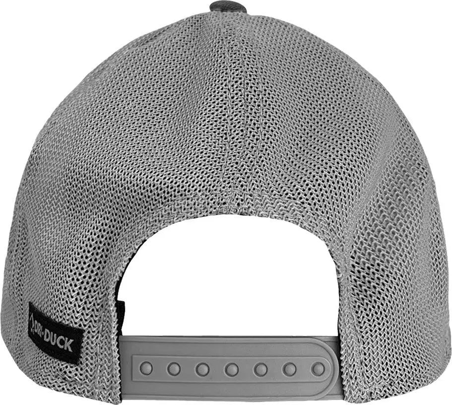 Dri Duck 3028 Hudson Flex Cap - Charcoal Fog - Dark Gray / one Size Fits Most