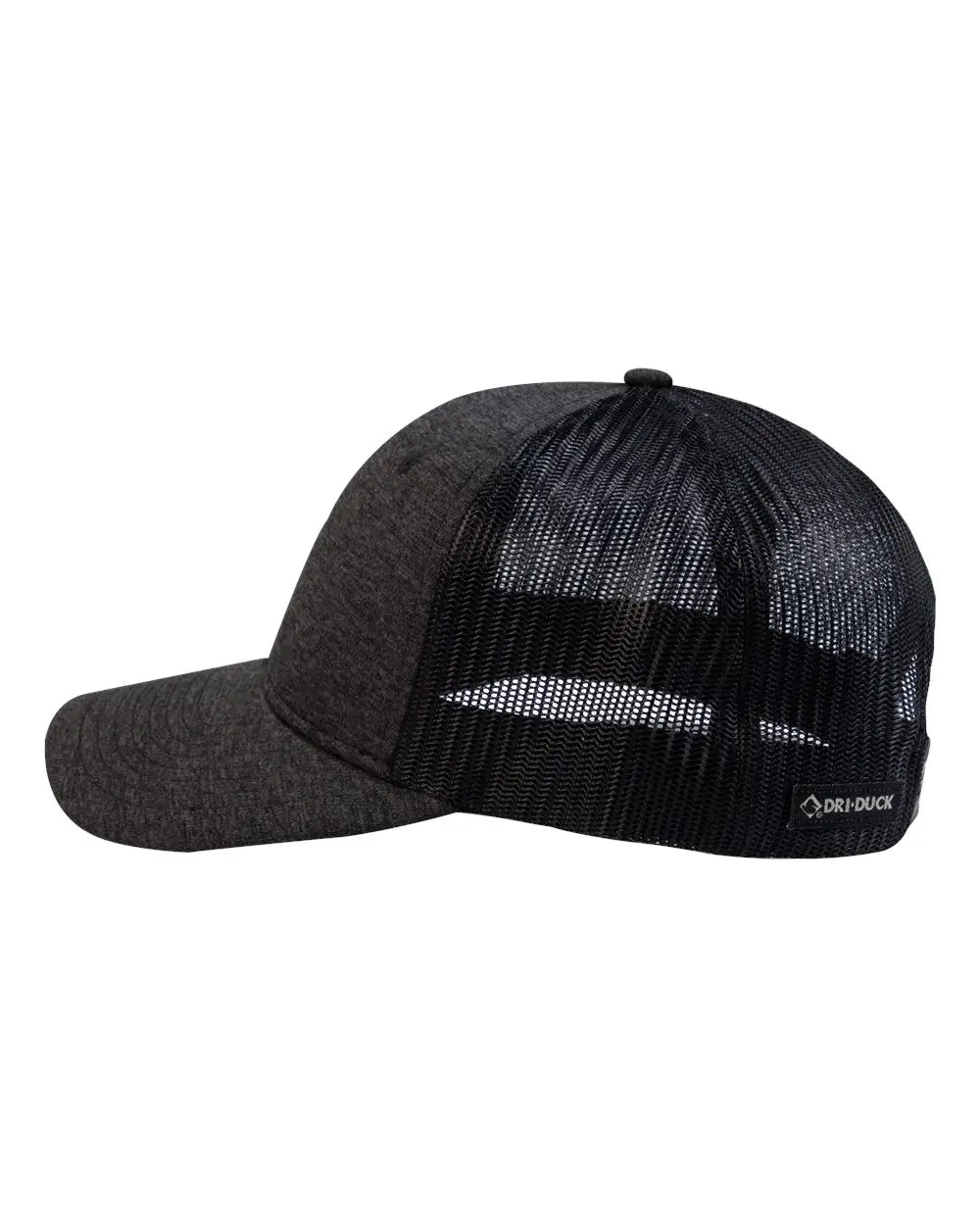 Dri Duck 3092 Rover Trucker Cap - Black / one Size Fits Most