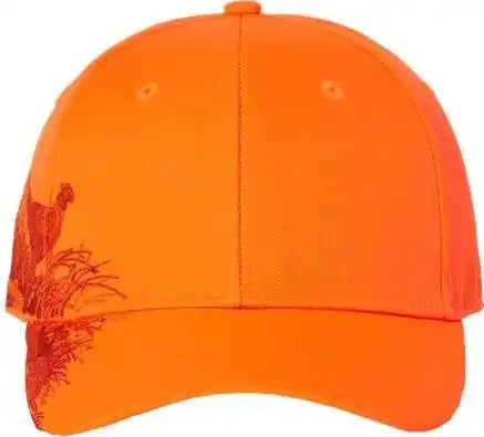 Dri Duck 3261 Pheasant Cap - Blaze Orange - 6 5/8’’ - 7 3/8’’