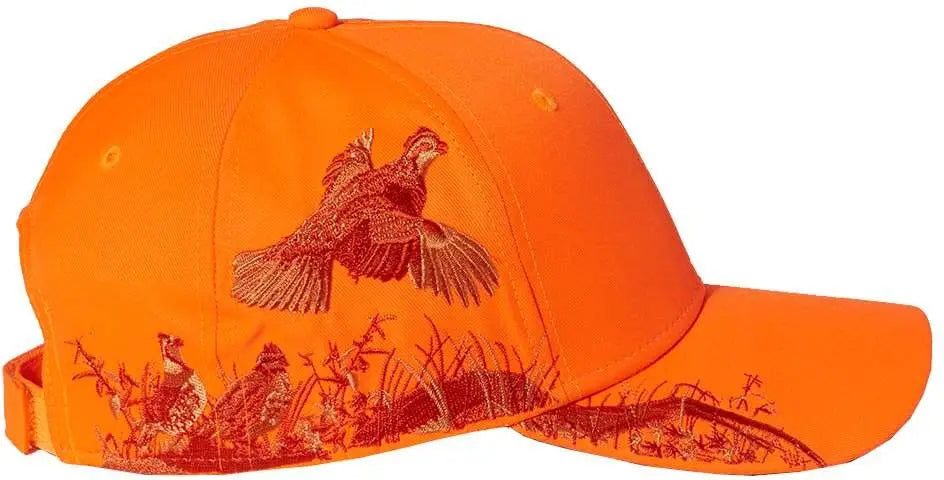 Dri Duck 3270 Quail Cap - Blaze / one Size Fits Most