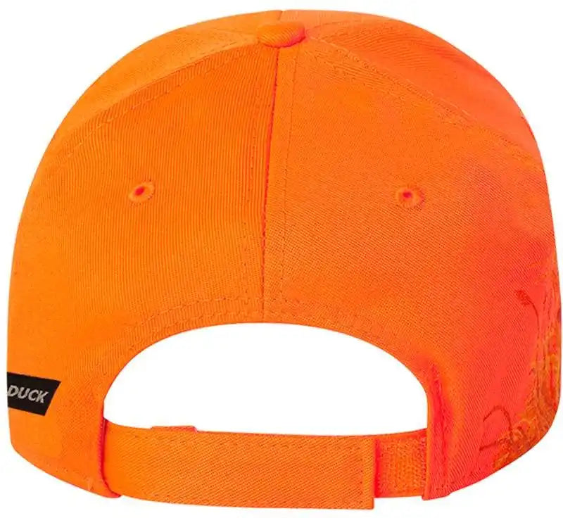 Dri Duck 3301d Running Buck Cap - 3301 - Blaze Orange - Adjustable