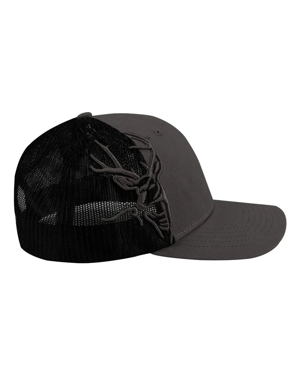 Dri Duck 3321s 3d Buck Pro Cap - 3321 - Charcoal Mesh - one Size Fits Most