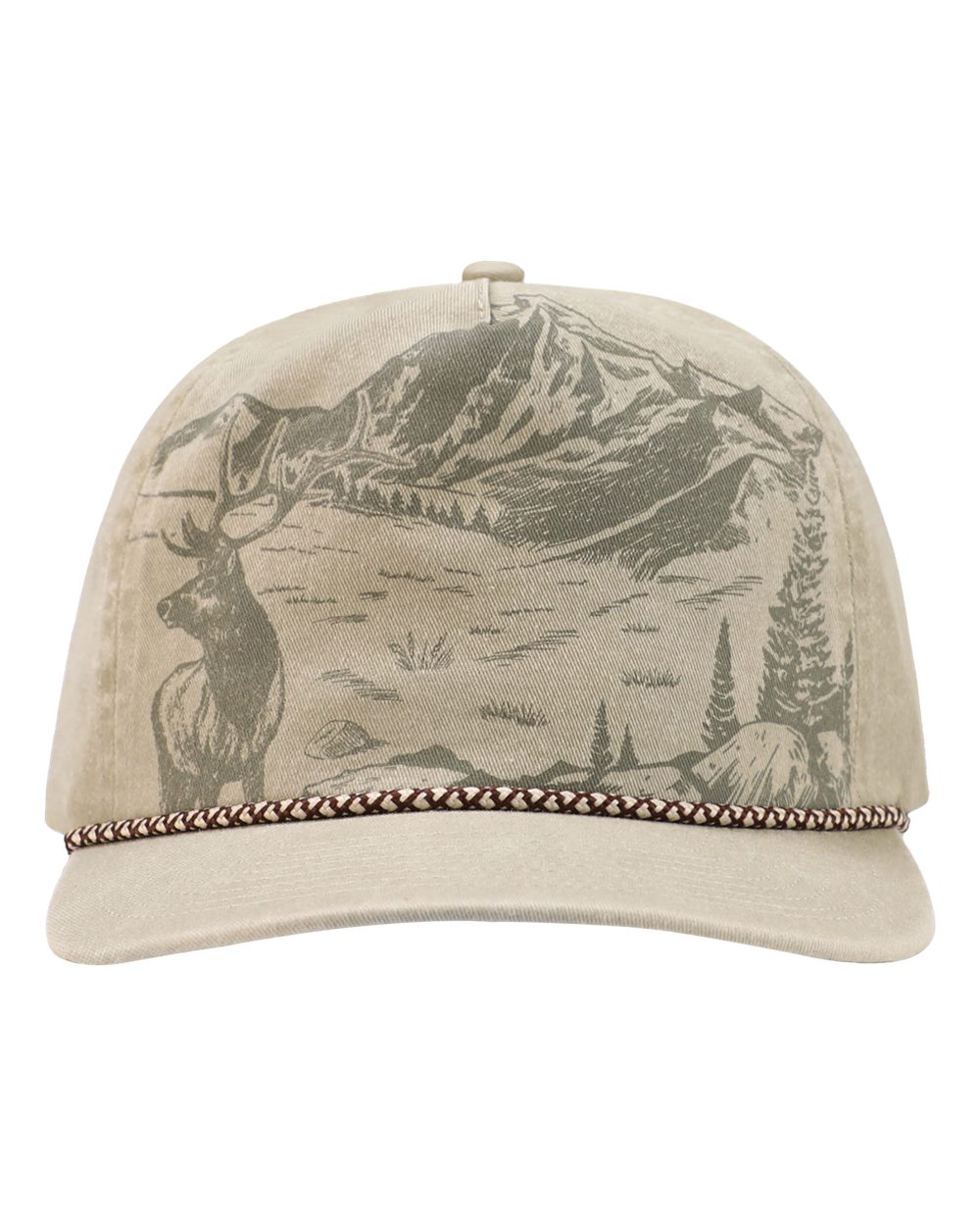 Dri Duck 3338s Elk Nature Scene Cap - 3338