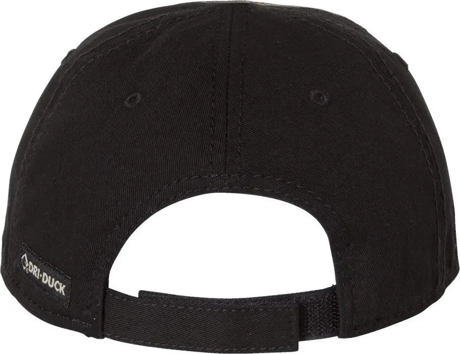 Dri Duck 3353 Tactical Cap - Green Camo Black - one Size Fits Most