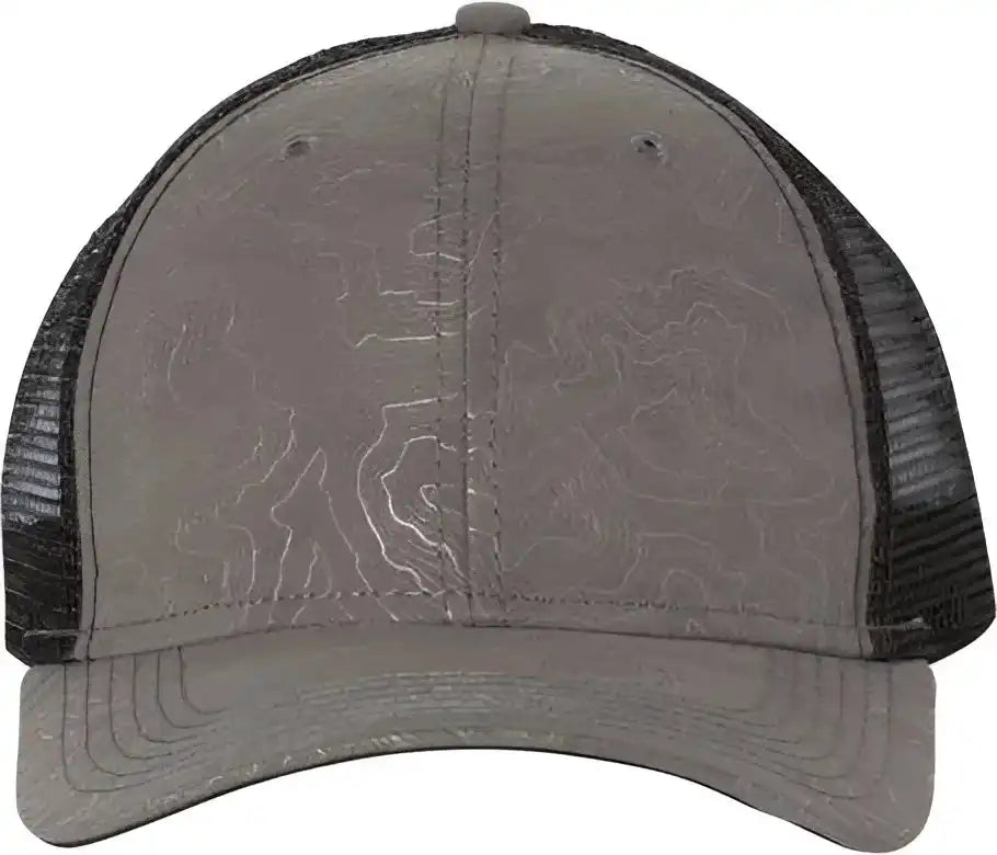 Dri Duck 3458 Territory Trucker Cap Charcoal Dark Gray / 6 5/8’’ 7 3/8’’