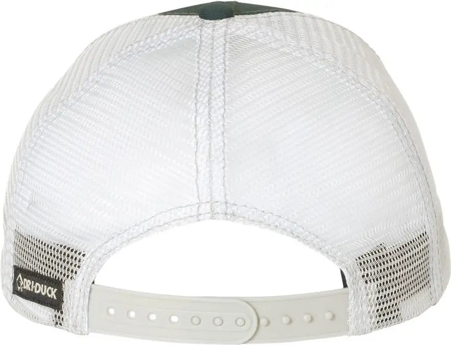Dri Duck 3458 Territory Trucker Cap - Forest - one Size Fits Most
