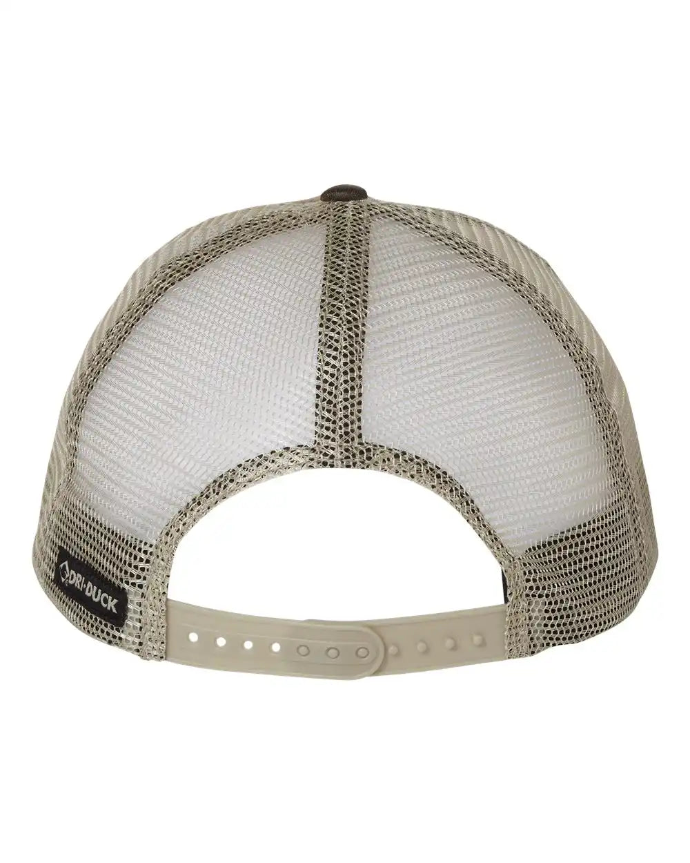 Dri Duck 3466 Covert Trucker Cap - Camo - Adjustable