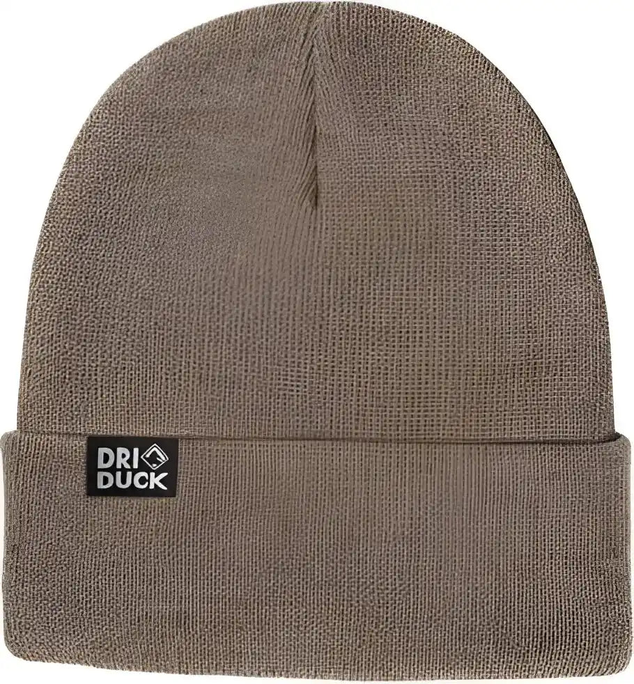 Dri Duck 3523 Coleman Beanie Gravel Green Black / one Size Fits Most