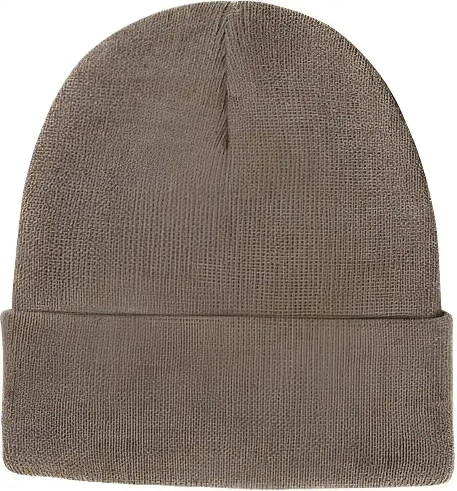 Dri Duck 3523 Coleman Beanie Gravel Green Black / one Size Fits Most