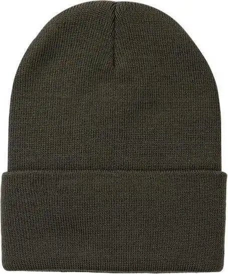 Dri Duck 3523 Coleman Cuffed Beanie - Fatigue - Dark Gray / one Size Fits Most