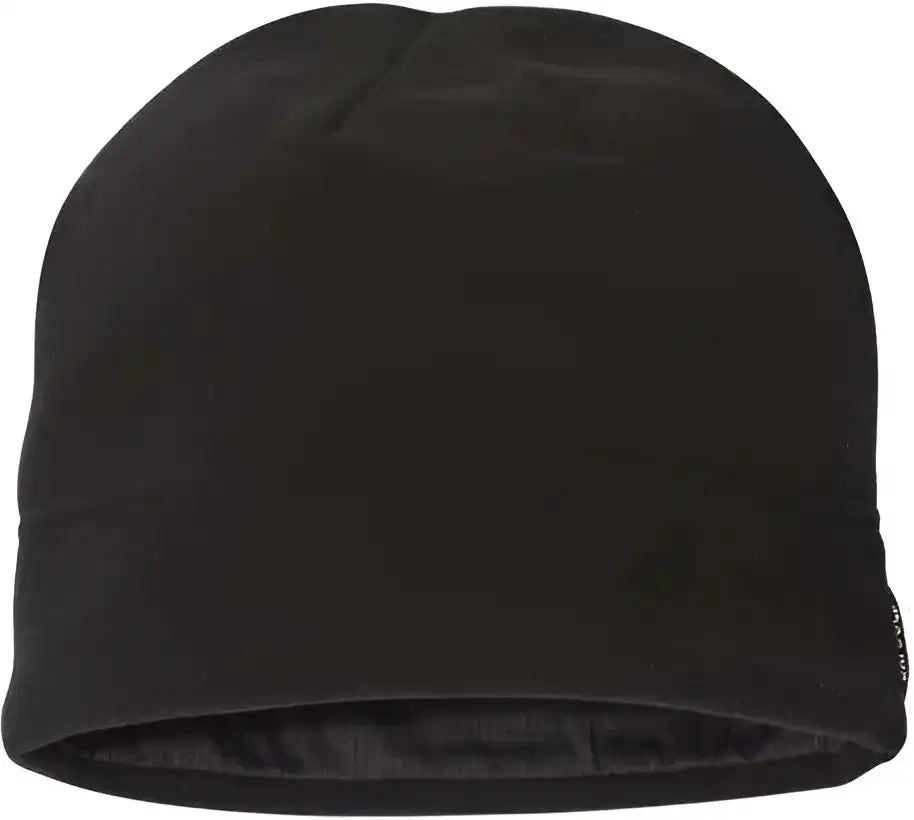 Dri Duck 3561 8 1 2’’ Epic Performance Fleece Beanie Black / one Size Fits Most