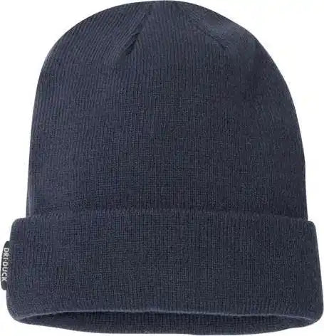 Dri Duck 3562 12’’ Basecamp Performance Knit Beanie - Deep Blue - one Size Fits Most