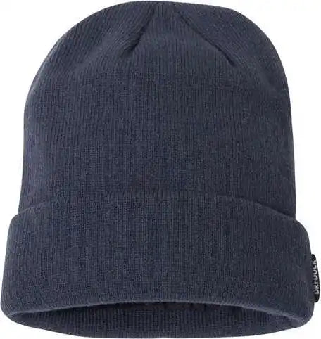 Dri Duck 3562 12’’ Basecamp Performance Knit Beanie - Deep Blue - one Size Fits Most