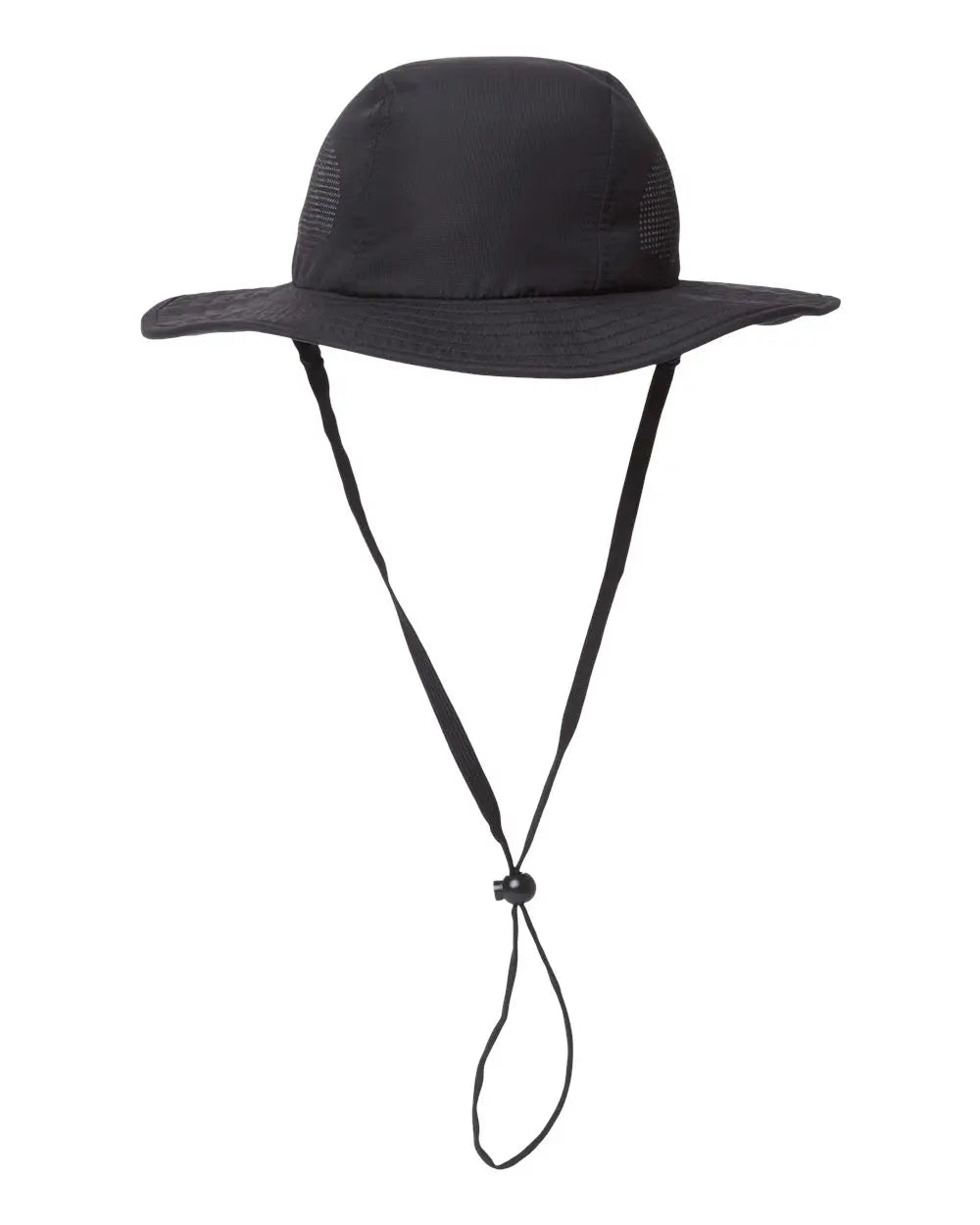 Dri Duck 3702s Packable Performance Booney Hat- Black - one Size Fits Most