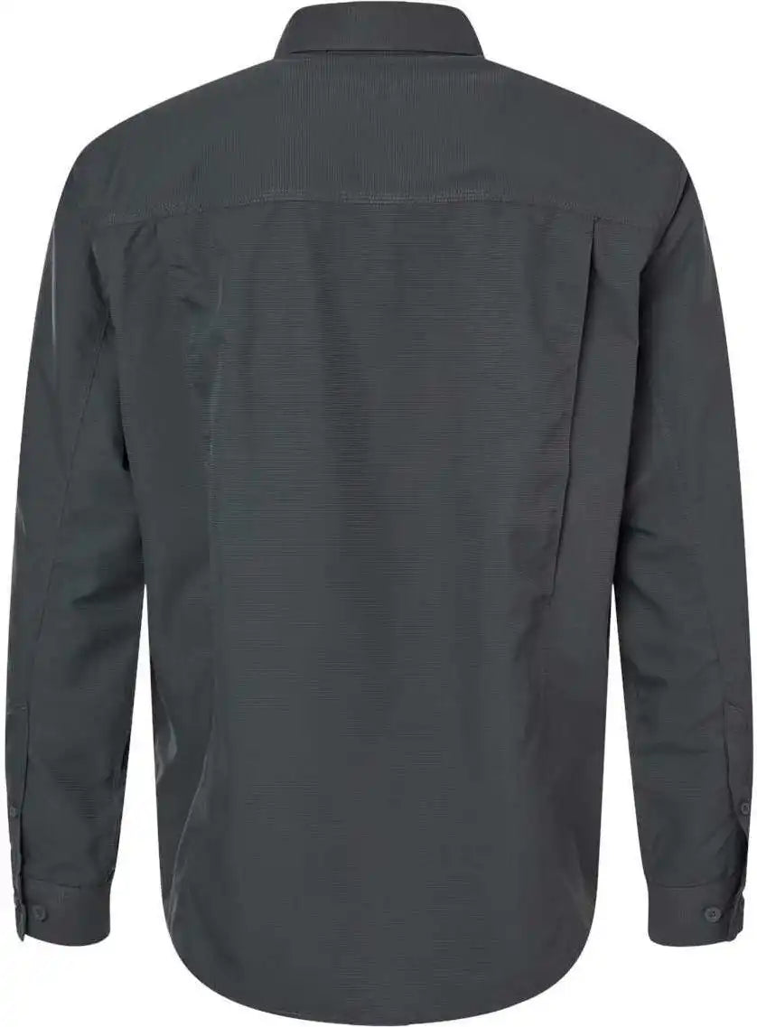 Dri Duck 4441 Crossroad Woven Shirt - Charcoal