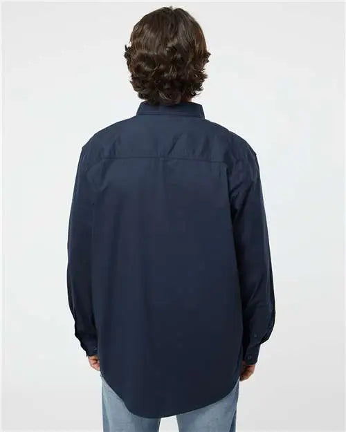 Dri Duck 4450 Craftsman Woven Shirt - Deep Blue