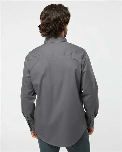 Dri Duck 4450 Craftsman Woven Shirt - Gunmetal