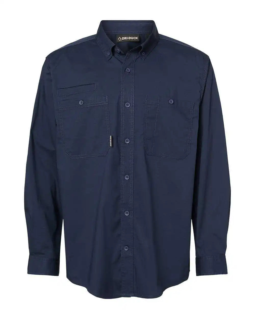 Dri Duck 4450t Craftsman Woven Shirt - Deep Blue