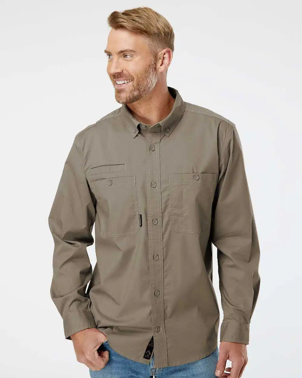 Dri Duck 4450t Craftsman Woven Shirt Rope