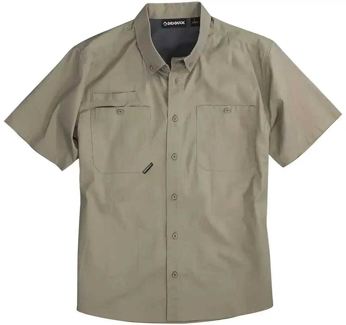 Dri Duck 4451 Craftsman Woven Short Sleeve Shirt Rope