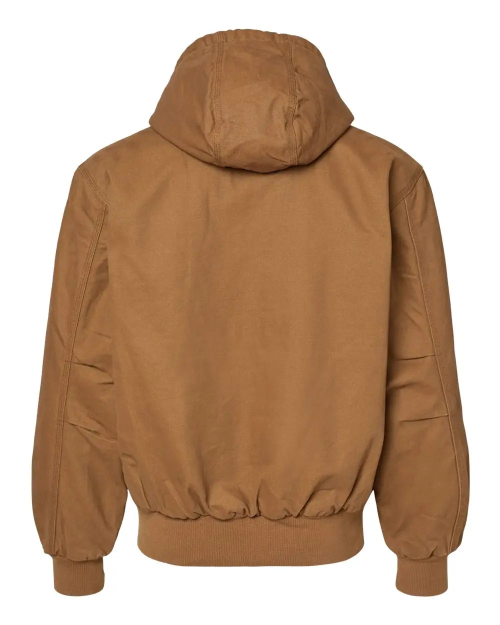Dri Duck 5020 Cheyenne Boulder Cloth™ Hooded Jacket with Tricot Quilt Lining - Saddle